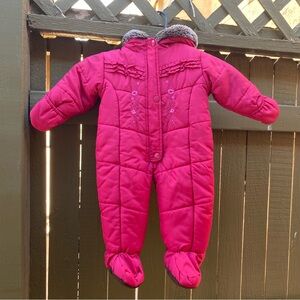 London Fog Brown and Pink Outerwear